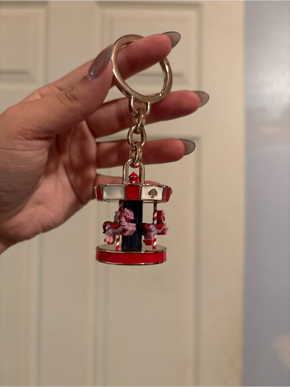 Kate Spade Carousel Bag Charm/Keychain